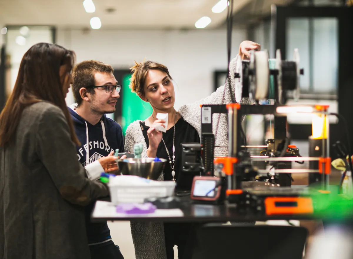 Picture of Mark in Fablab